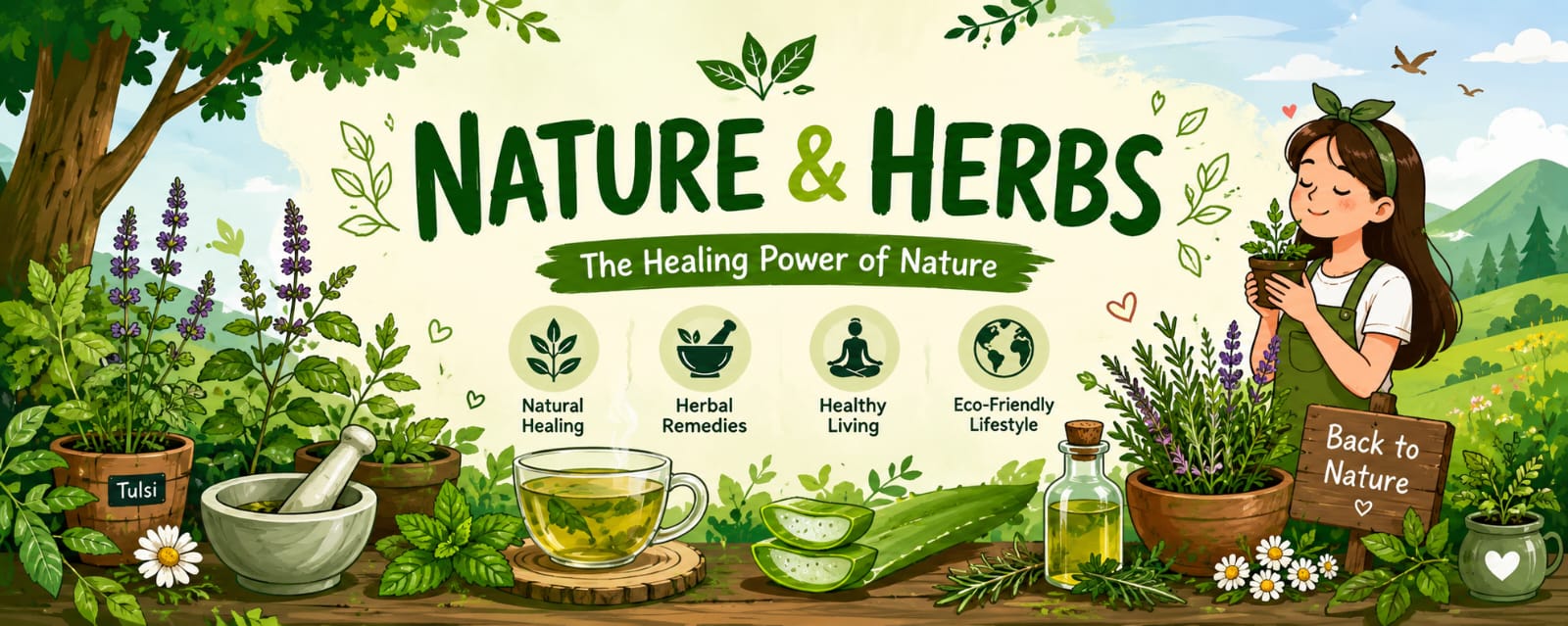Nature’s Green Pharmacy