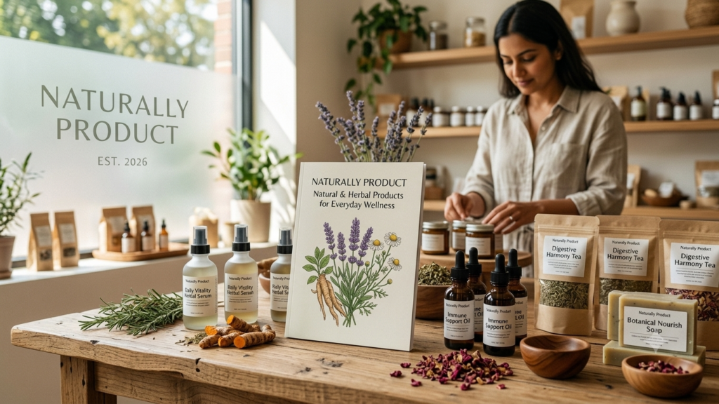 Naturally Product - Natural & Herbal Products for Everyday Wellness
